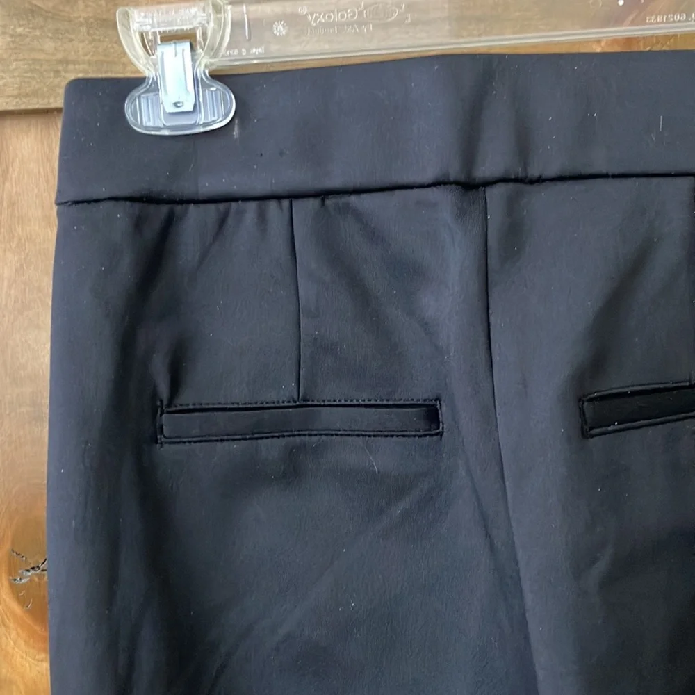 Crystal embellished black tuxedo pants - Picture 7 of 7